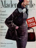 Mademoiselle Cover Featuring A Model Wearing - Poster | Canvas Wall Art Print