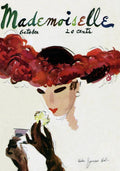 Mademoiselle Cover Featuring A Woman In A Red - Poster | Canvas Wall Art Print