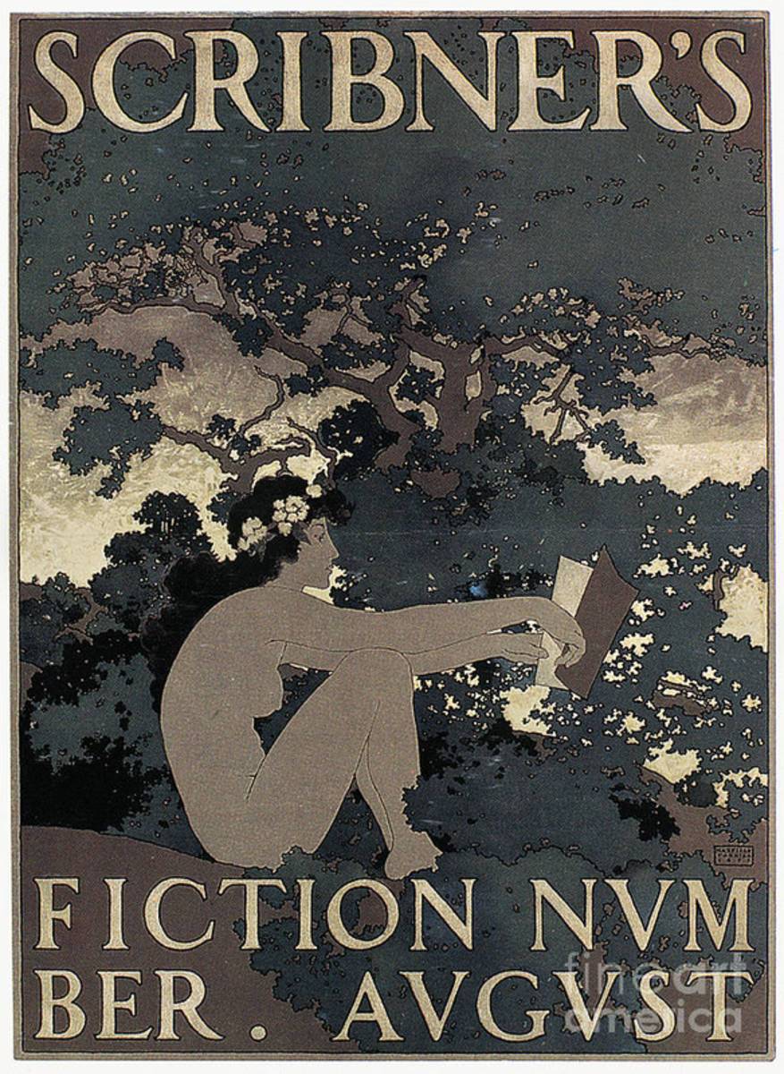 Magazine: Scribners, 1897 - Poster | Canvas Wall Art Print
