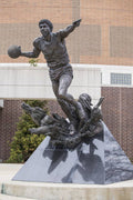 Magic Johnson Statue At Breslin - Poster | Canvas Wall Art Print