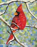 Majestic Red Cardinal - Poster | Canvas Wall Art Print