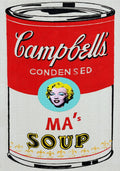 Marilyn Monroe Campbell'S Soup - Poster | Canvas Wall Art Print
