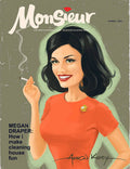 Megan Draper In Monsieur - Poster | Canvas Wall Art Print