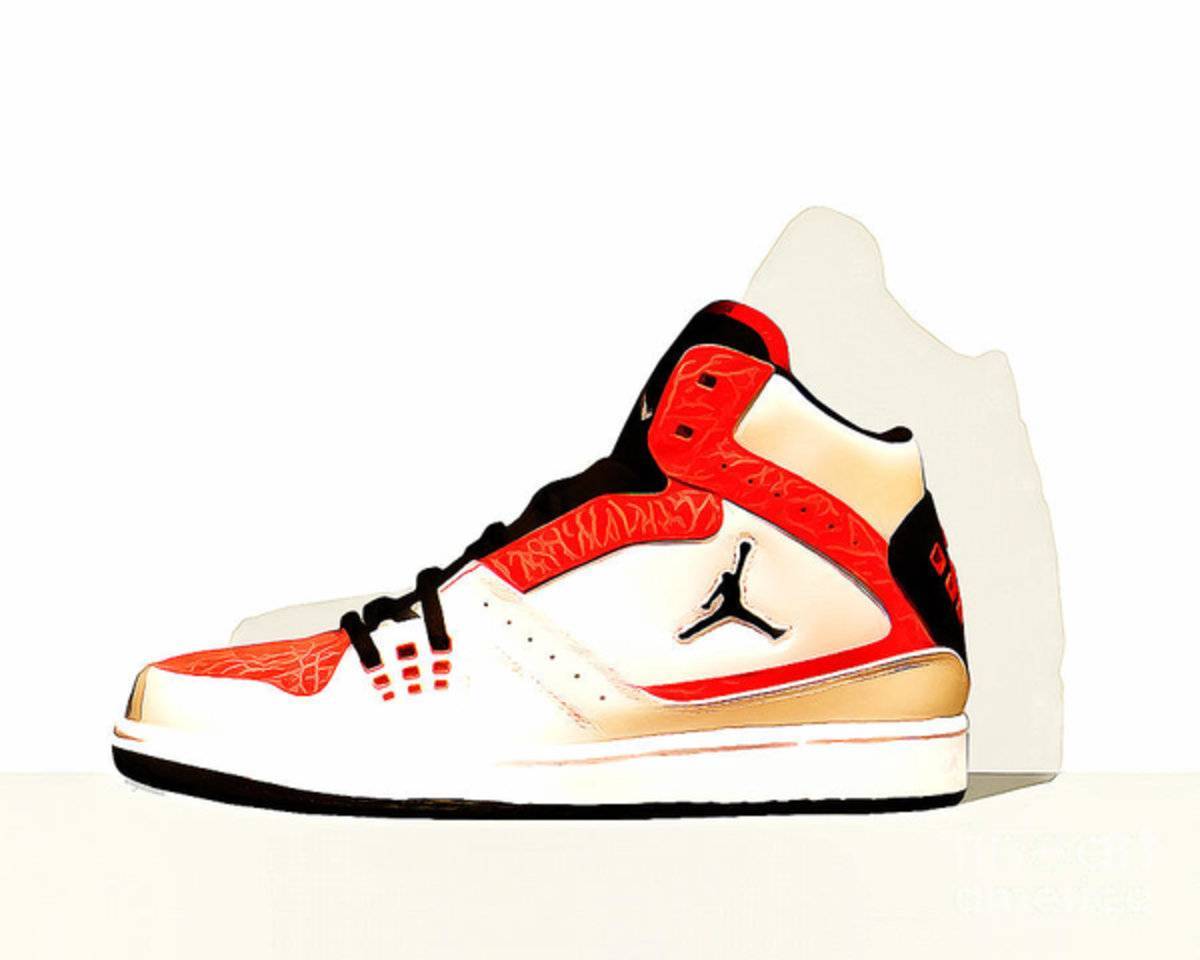 Mens Air Jordan High Tops 20160227 Horizontal - Poster | Canvas Wall Art Print