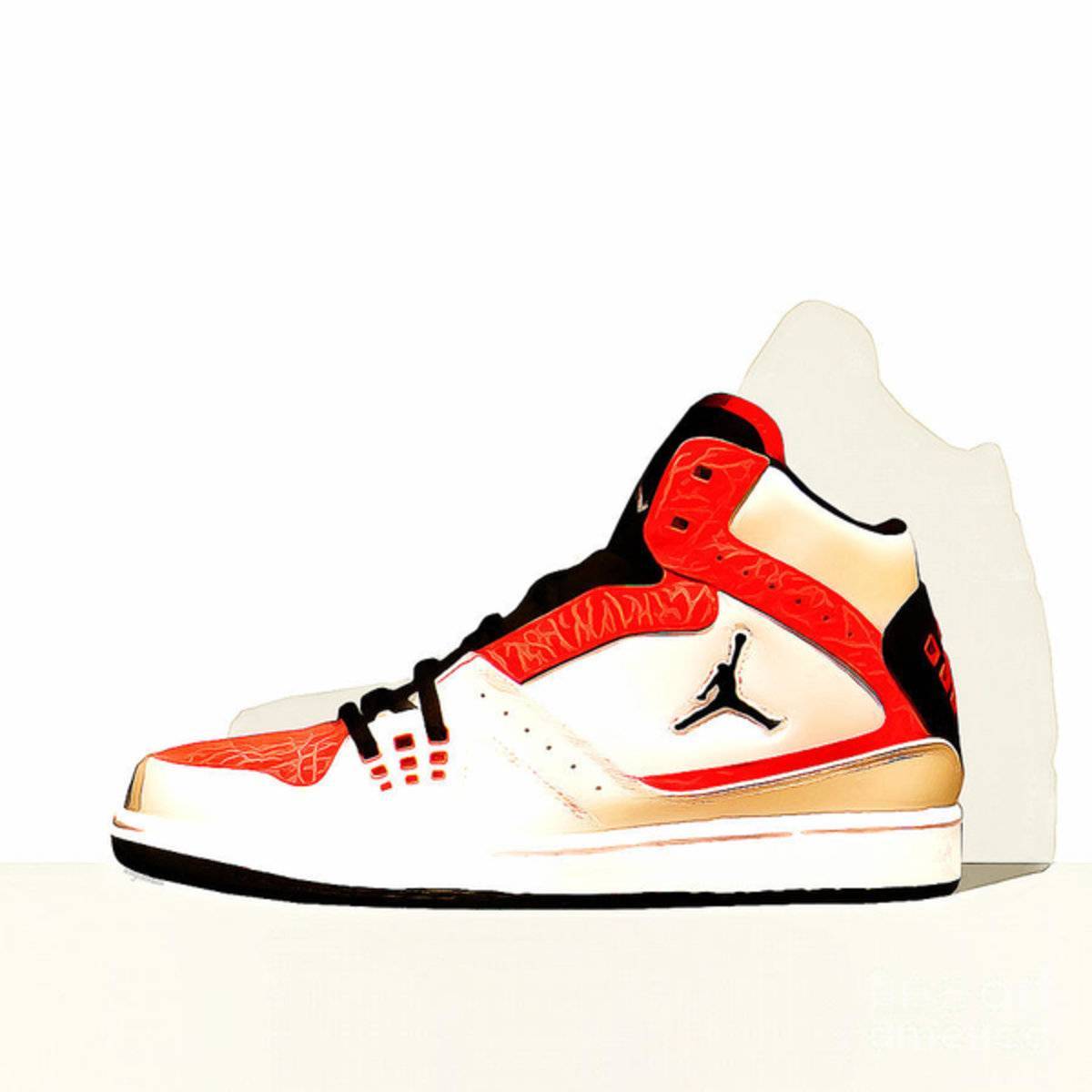 Mens Air Jordan High Tops 20160227 Square - Poster | Canvas Wall Art Print