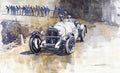 Mercedes Benz Ssk 1930 Rudolf Caracciola - Poster | Canvas Wall Art Print