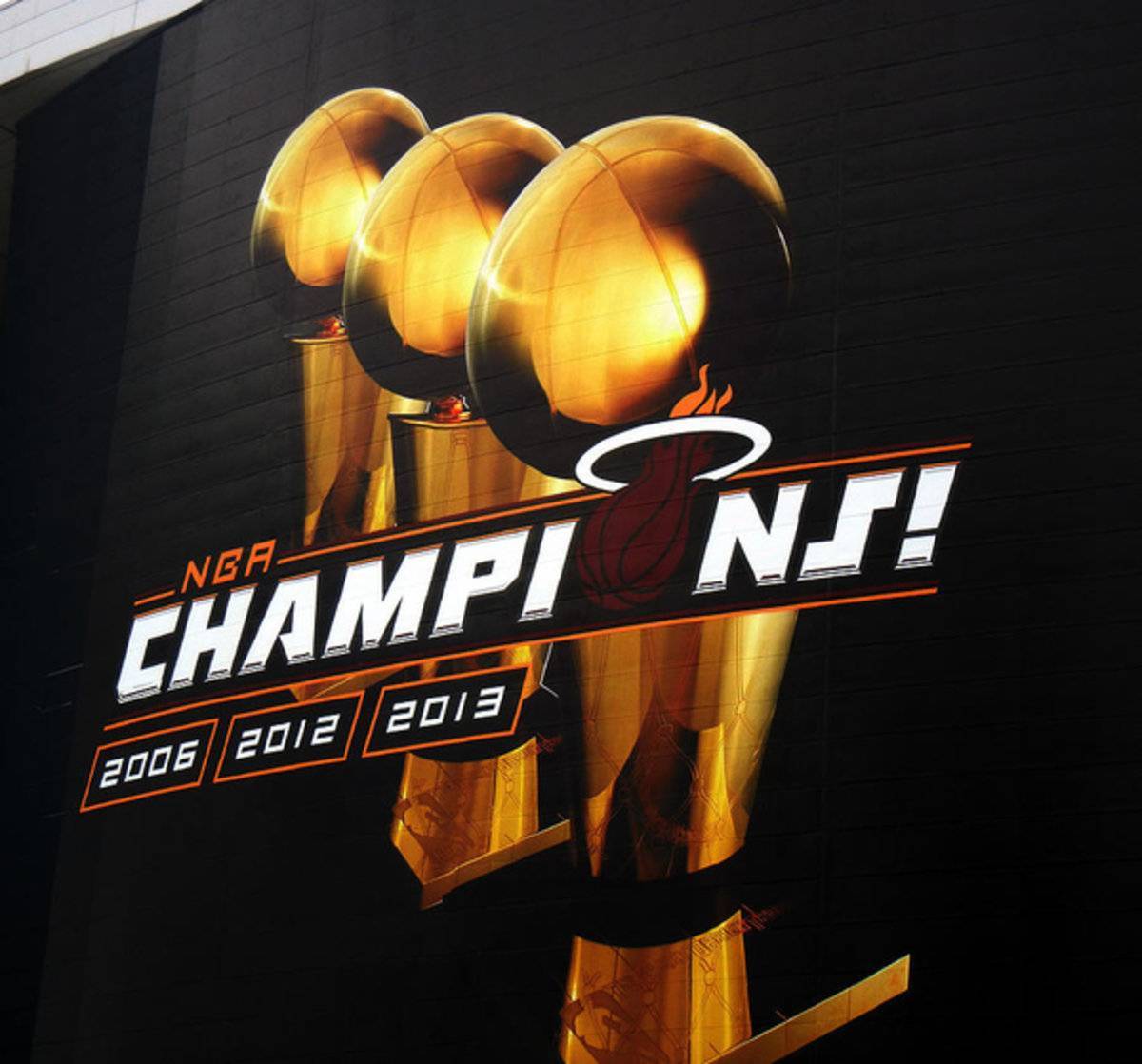 Miami Heat Aaa Championship Banner - Poster | Canvas Wall Art Print