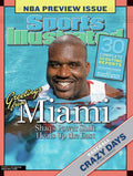 Miami Heat Shaquille Oneal, 2004-05 Nba Basketball Preview Sports Illustrated Cover - Poster | Canvas Wall Art Print