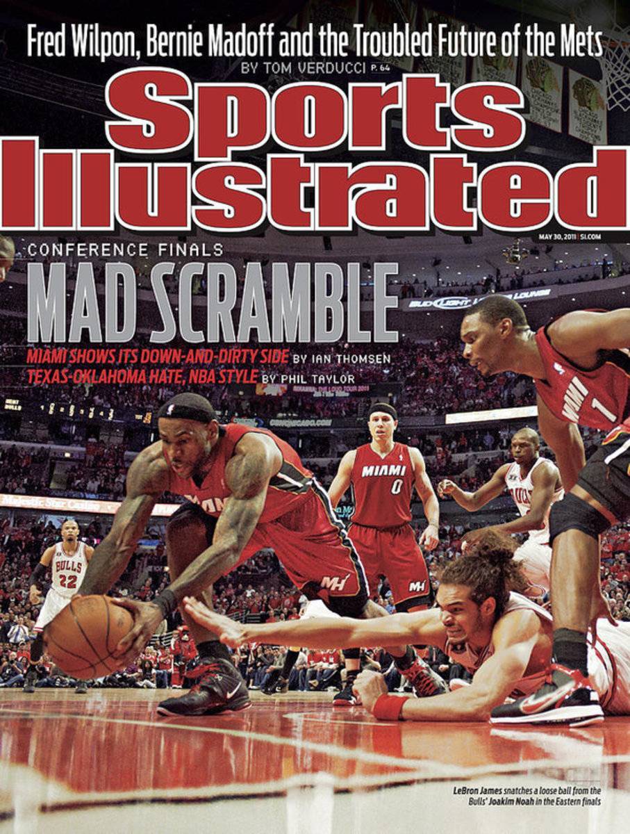 Miami Heat V Chicago Bulls - Game Two Sports Illustrated Cover - Poster | Canvas Wall Art Print