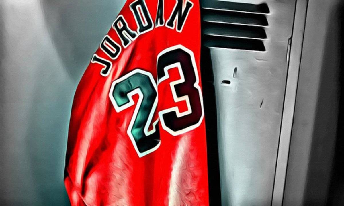 Michael Jordan 23 Shirt - Poster | Canvas Wall Art Print