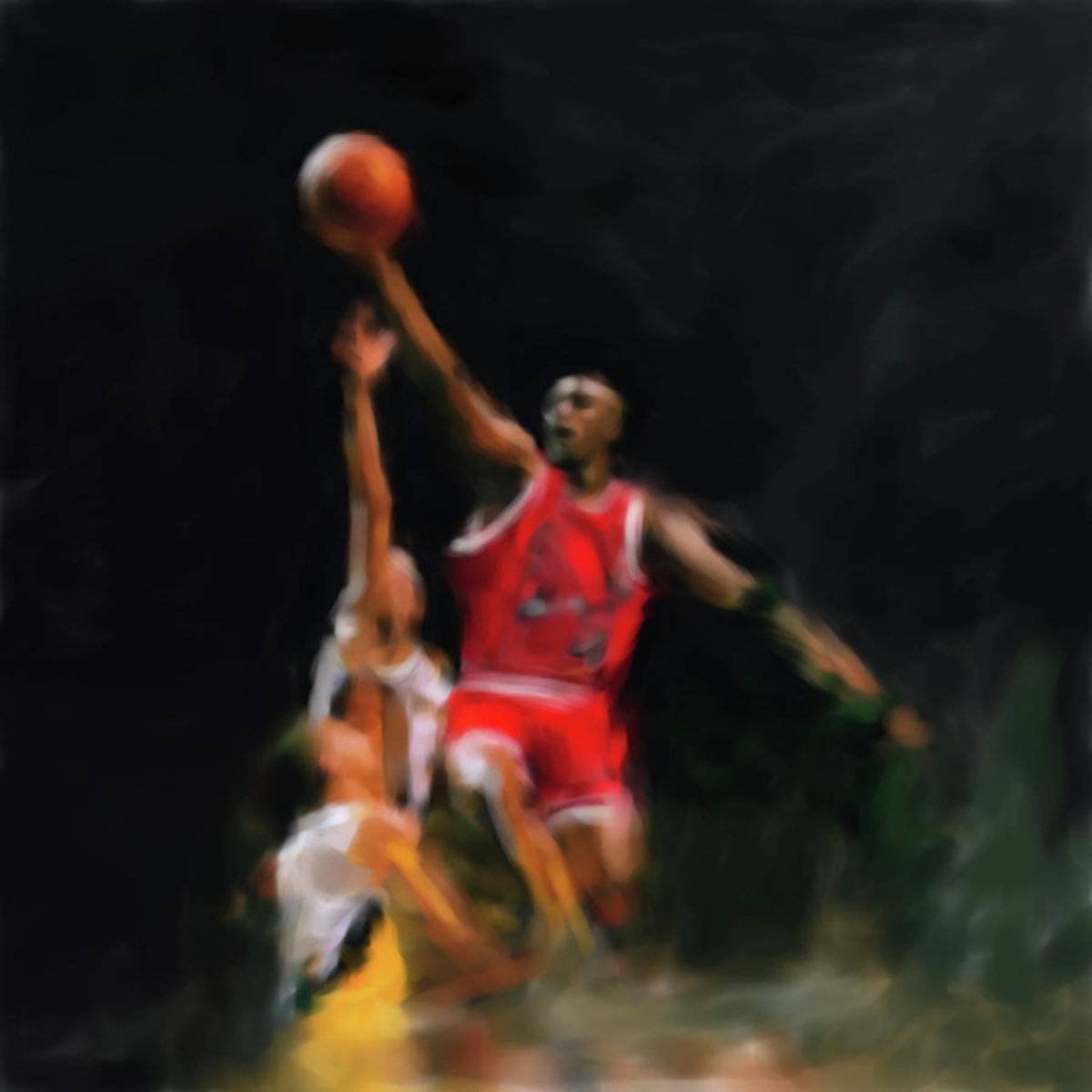 Michael Jordan 548 1 - Poster | Canvas Wall Art Print