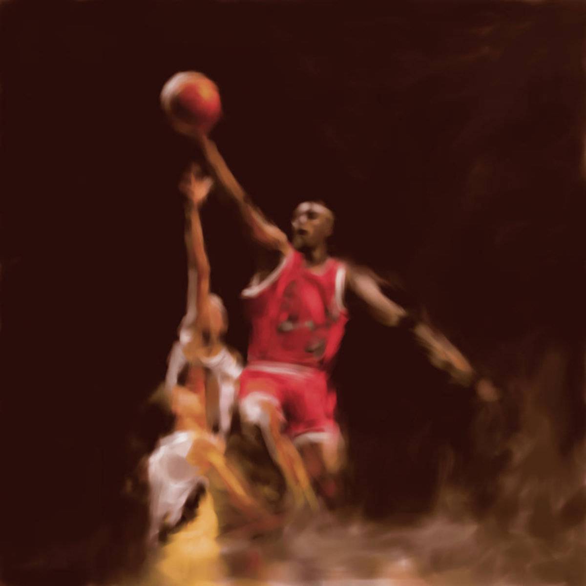 Michael Jordan 548 2 - Poster | Canvas Wall Art Print