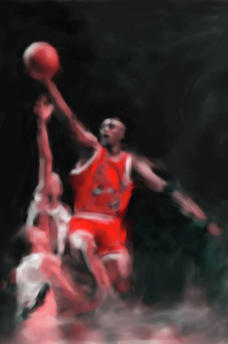 Michael Jordan 548 3 - Poster | Canvas Wall Art Print