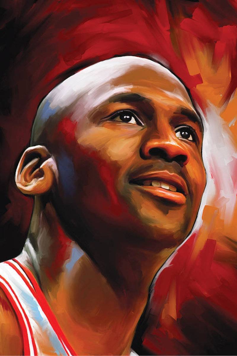 Michael Jordan Artwork 2 - Poster | Canvas Wall Art Print
