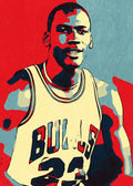 Michael Jordan Artwork - Poster | Canvas Wall Art Print