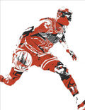 Michael Jordan Chicago Bulls Pixel Art 10 - Poster | Canvas Wall Art Print
