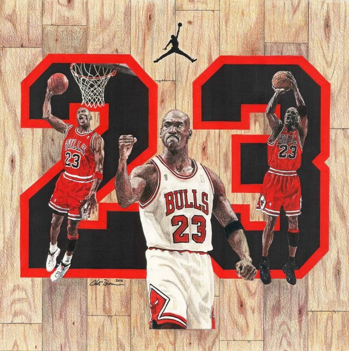 Michael Jordan - Poster | Canvas Wall Art Print