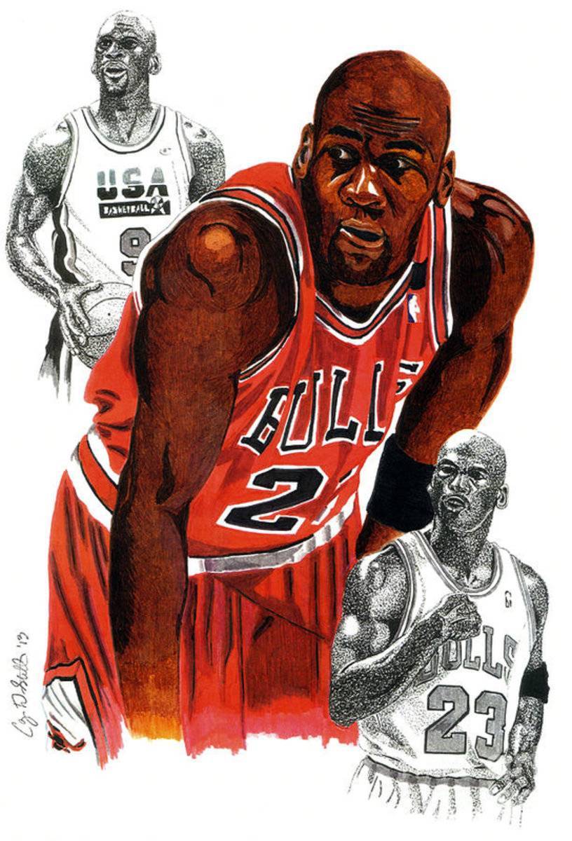 Michael Jordan - Poster | Canvas Wall Art Print