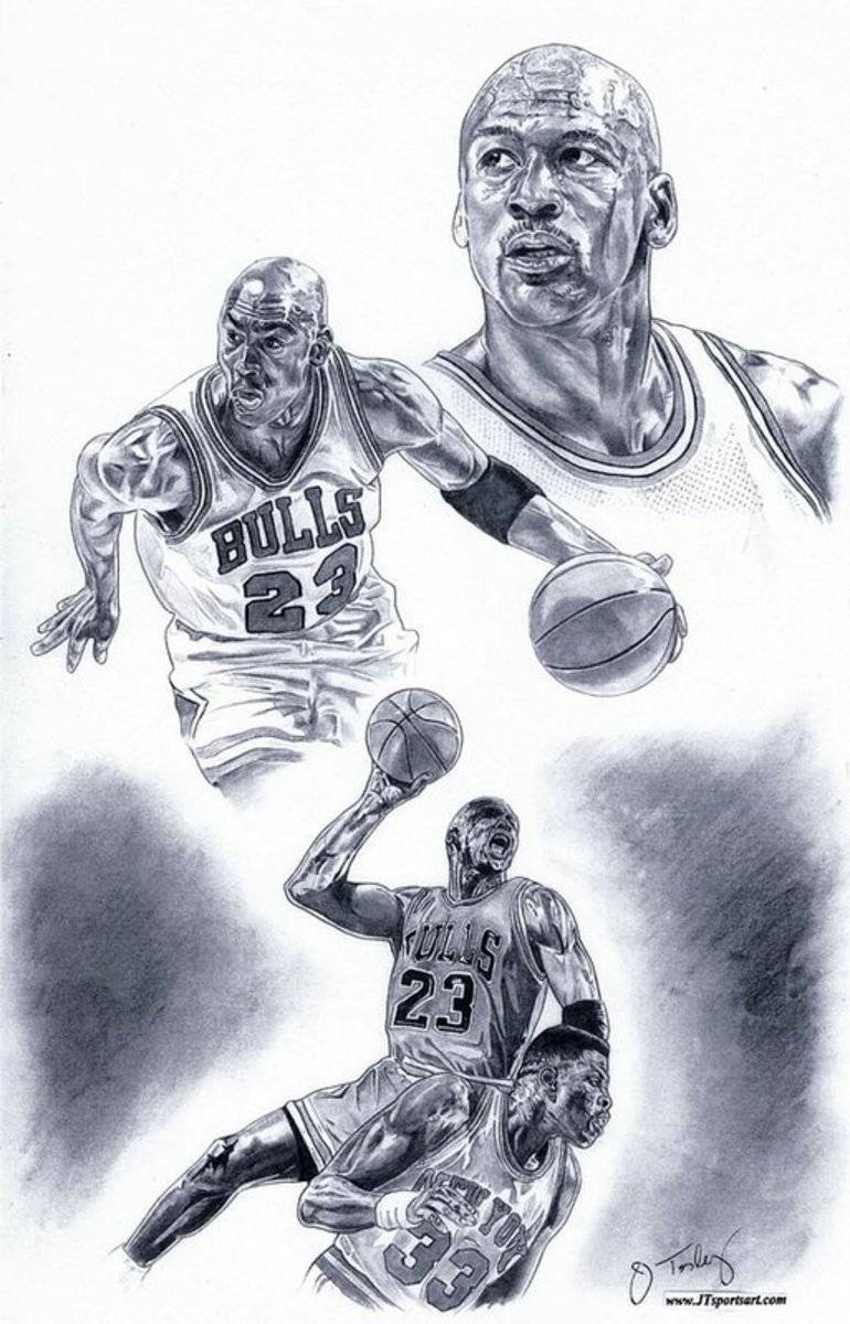 Michael Jordan - Poster | Canvas Wall Art Print