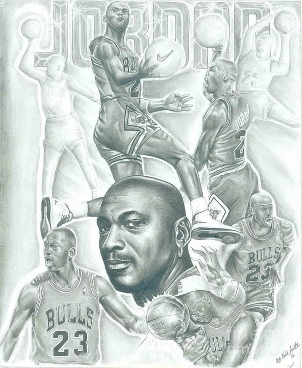 Michael Jordan - Poster | Canvas Wall Art Print