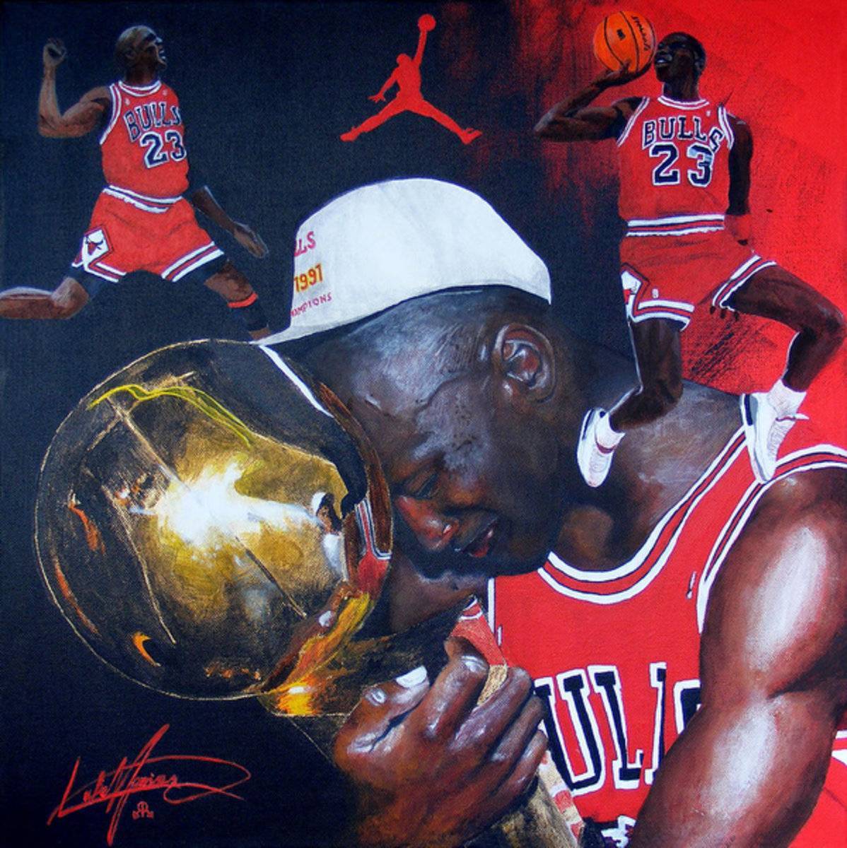 Michael Jordan - Poster | Canvas Wall Art Print