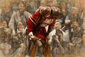 Michael Jordan The Flu Game - Poster | Canvas Wall Art Print