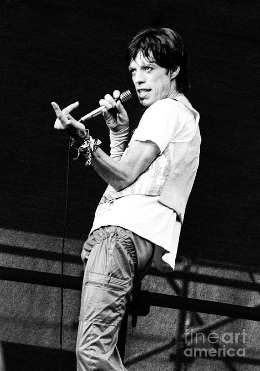 Mick Jagger 1978 - Poster | Canvas Wall Art Print