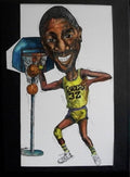 Mj Caricature - Poster | Canvas Wall Art Print