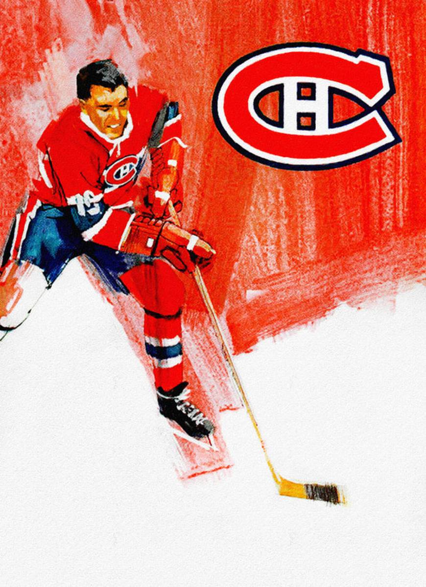 Montreal Canadiens 1968-69 Program - Poster | Canvas Wall Art Print