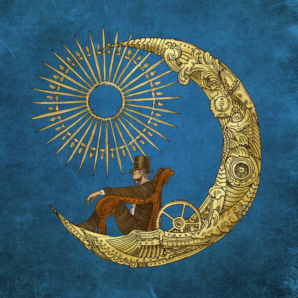Moon Travel - Poster | Canvas Wall Art Print