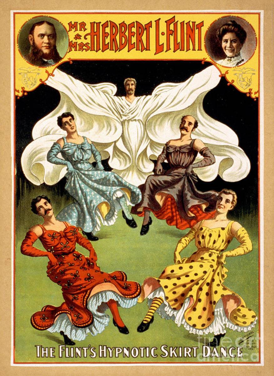 Mr. And Mrs. Herbert L. Flint - Poster | Canvas Wall Art Print