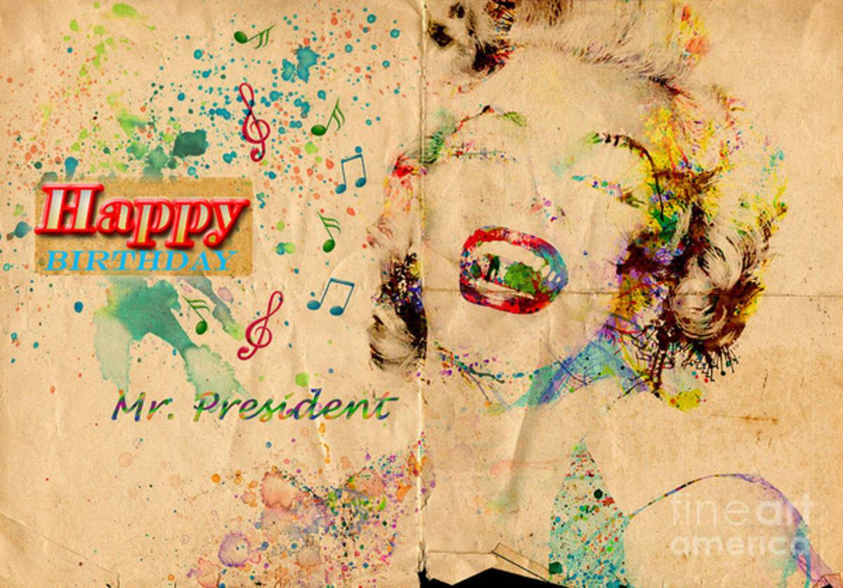 Happy Birthday Mr President - Poster | Canvas Wall Art Print
