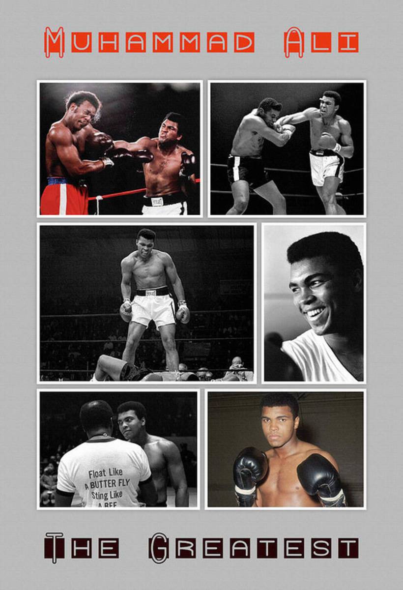 Muhammad Ali - Poster | Canvas Wall Art Print
