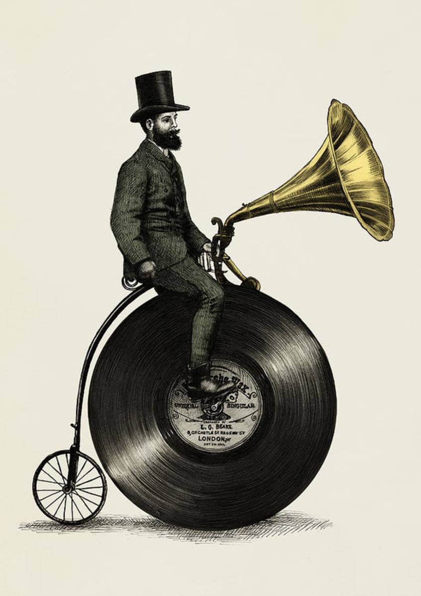 Music Man - Poster | Canvas Wall Art Print