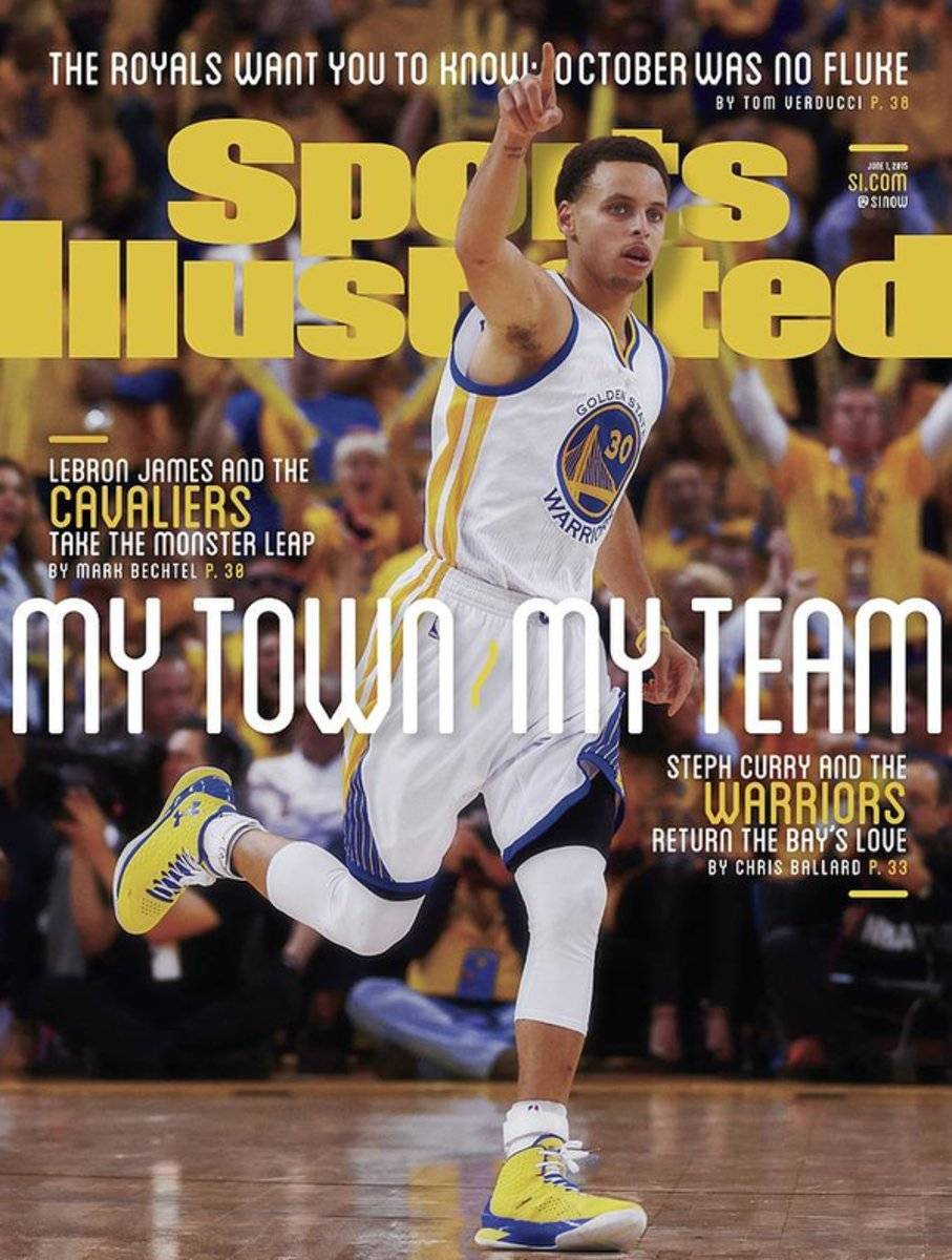 My Town, My Team Steph Curry And The Warriors Return The Sports Illustrated Cover - Poster | Canvas Wall Art Print