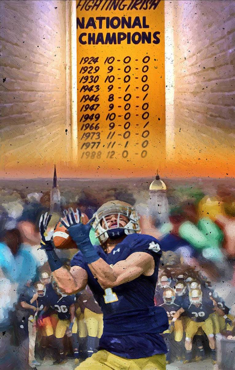 National Championships Nd - Poster | Canvas Wall Art Print