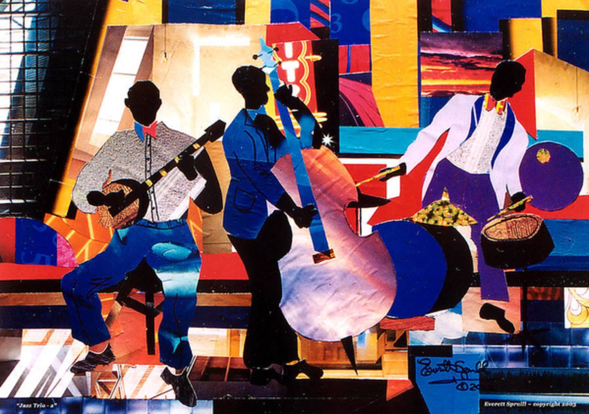 New Orleans Jazz Trio A - Poster | Canvas Wall Art Print