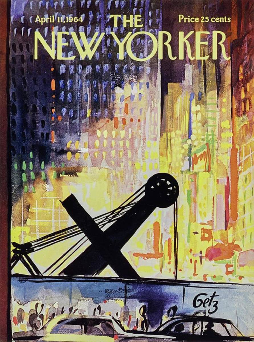 New Yorker April 11Th 1964 - Poster | Canvas Wall Art Print