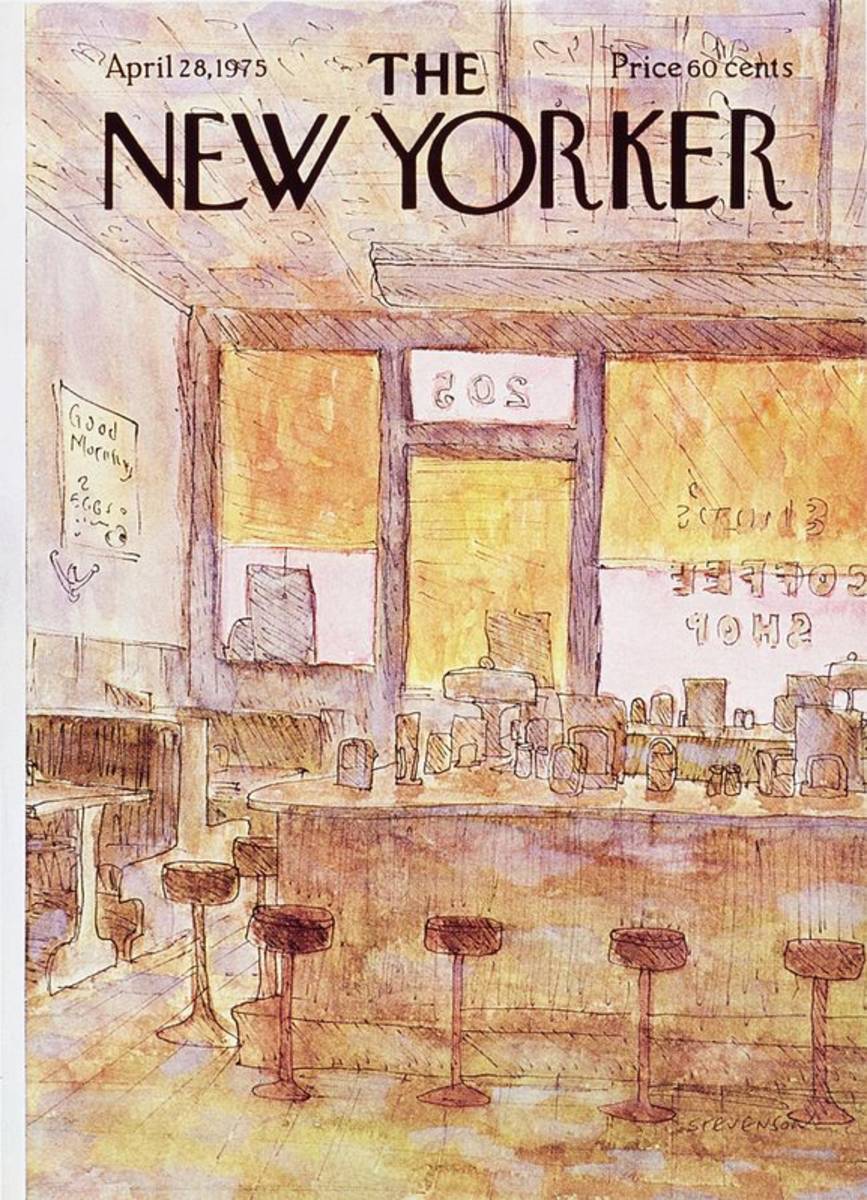 New Yorker April 28Th 1975 - Poster | Canvas Wall Art Print