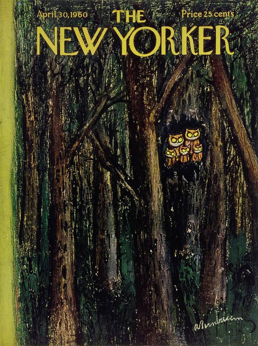 New Yorker April 30Th 1960 - Poster | Canvas Wall Art Print