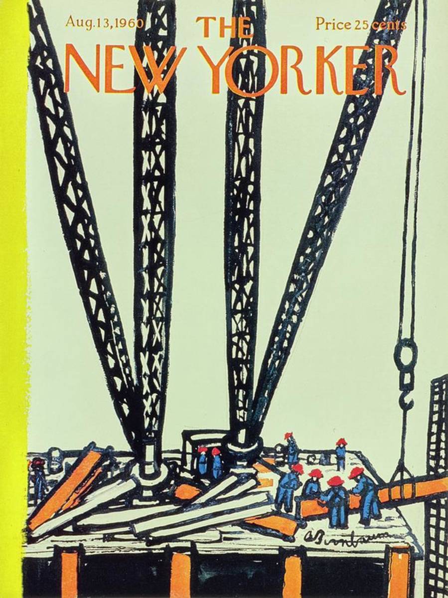 New Yorker August 13Th 1960 - Poster | Canvas Wall Art Print