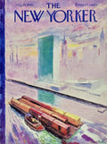 New Yorker August 19Th 1961 - Poster | Canvas Wall Art Print