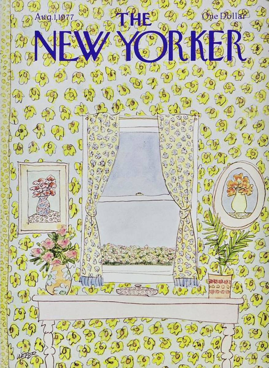 New Yorker August 1St 1977 - Poster | Canvas Wall Art Print