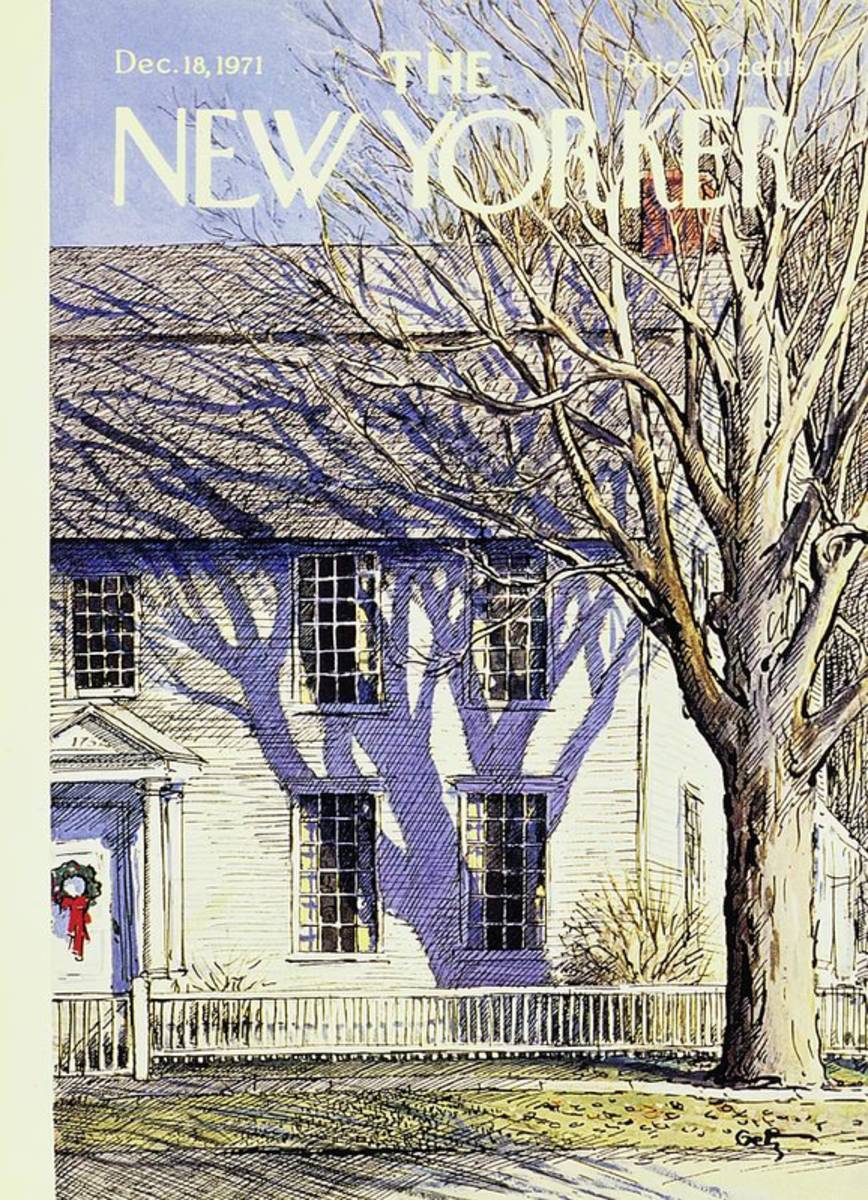 New Yorker December 18Th 1971 - Poster | Canvas Wall Art Print