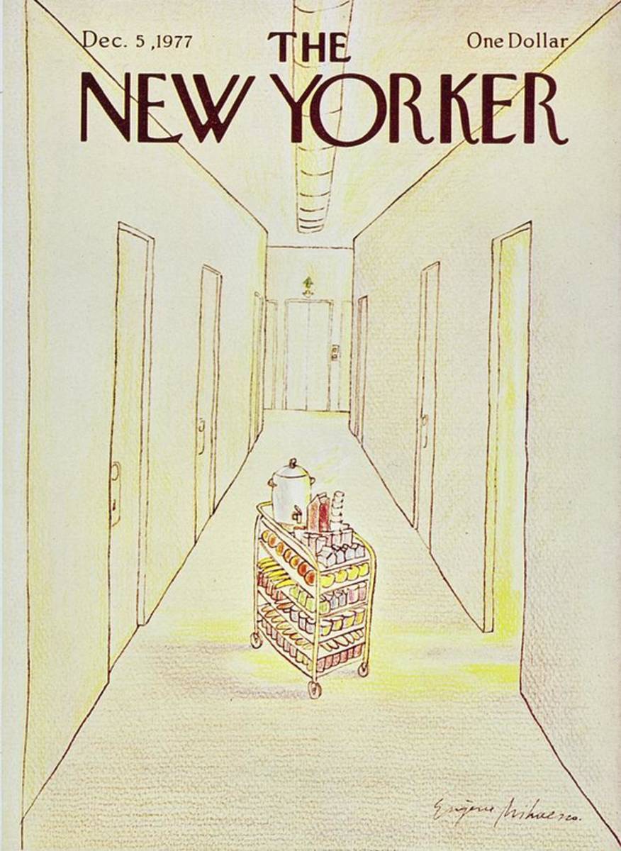 New Yorker December 5Th 1977 - Poster | Canvas Wall Art Print