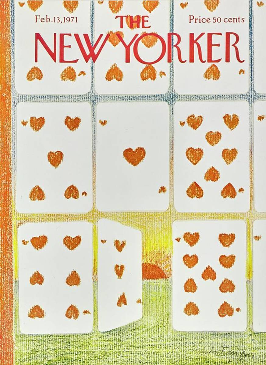 New Yorker February 13Th 1971 - Poster | Canvas Wall Art Print