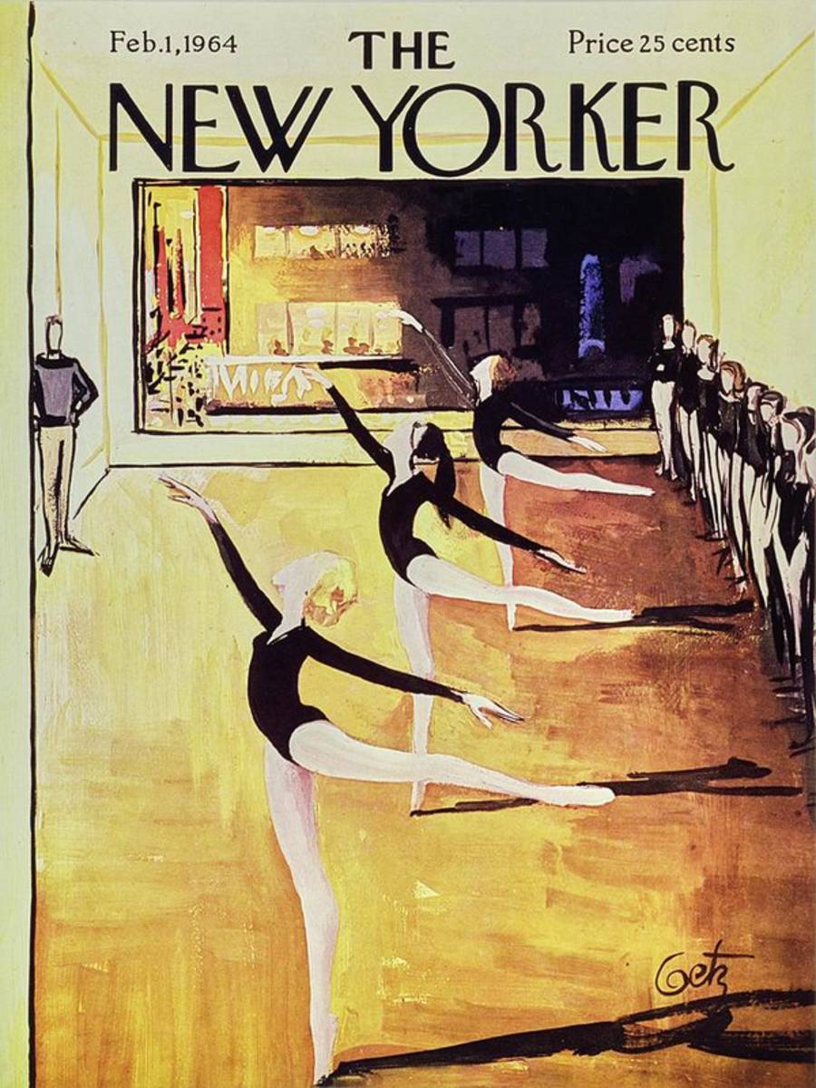 New Yorker February 1St 1964 - Poster | Canvas Wall Art Print