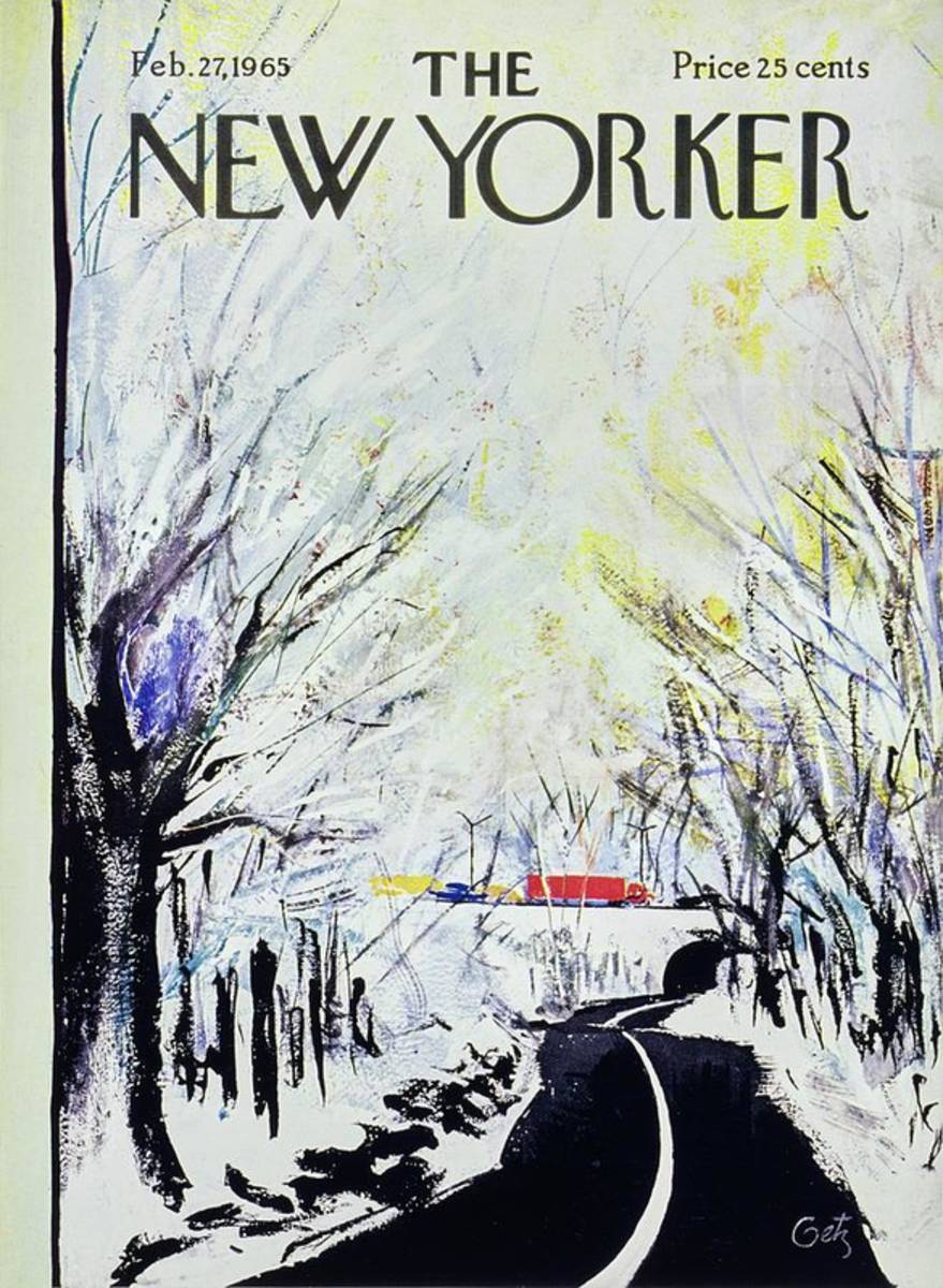 New Yorker February 27Th 1965 - Poster | Canvas Wall Art Print