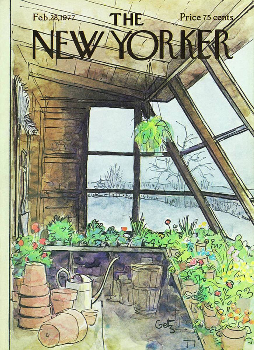 New Yorker February 28Th 1977 - Poster | Canvas Wall Art Print
