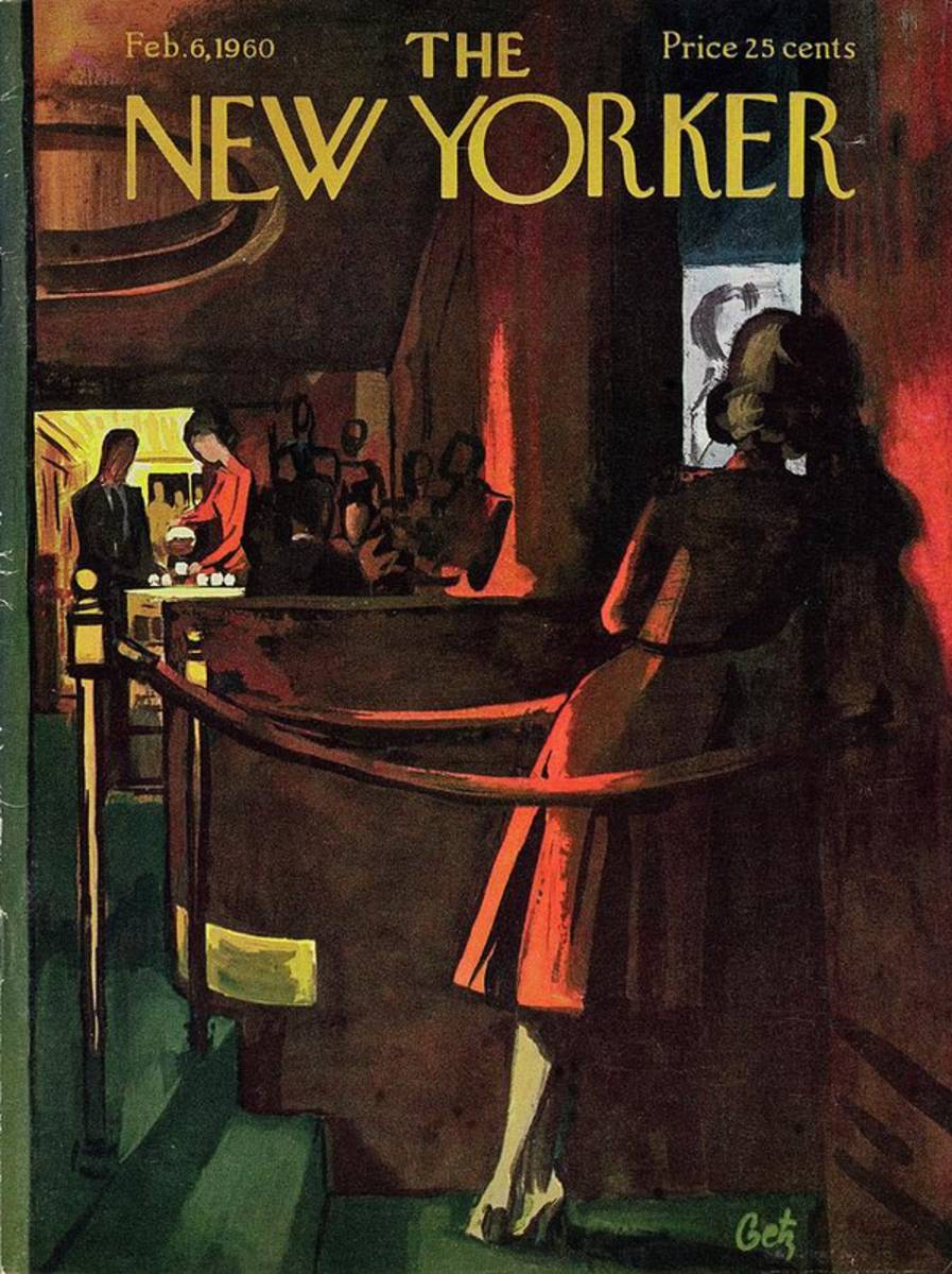 New Yorker February 6Th 1960 - Poster | Canvas Wall Art Print